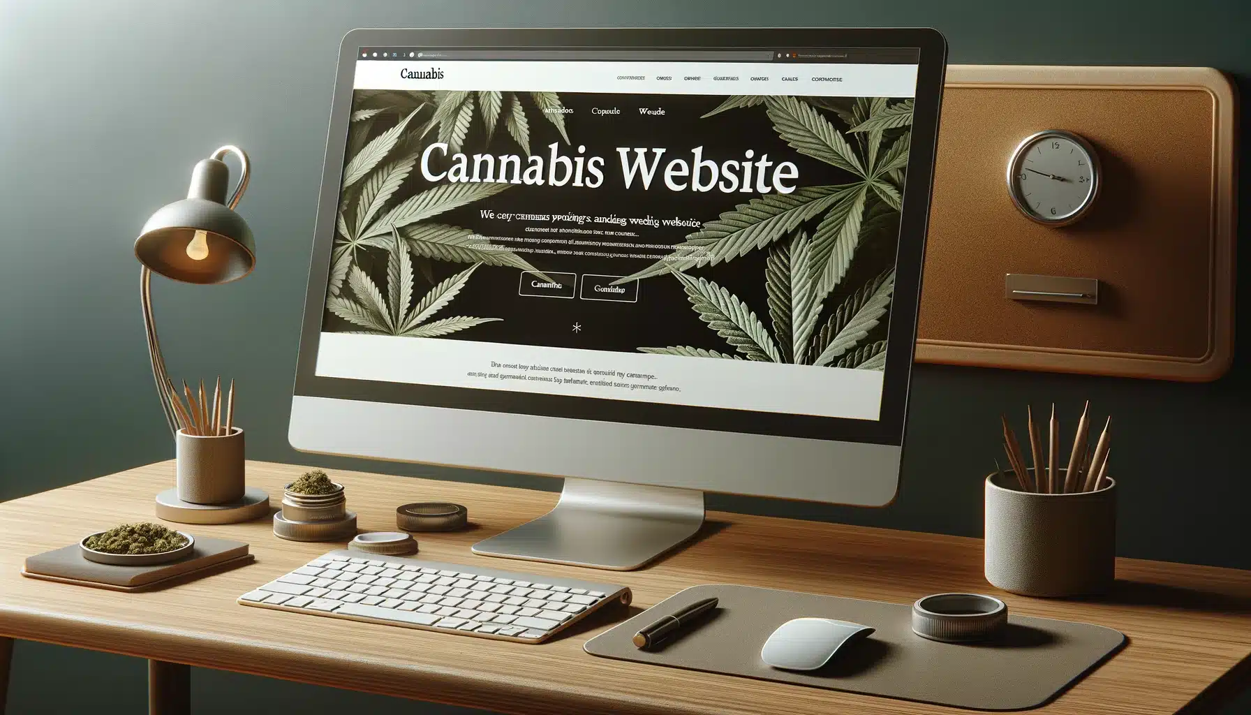 cannabis web design agency