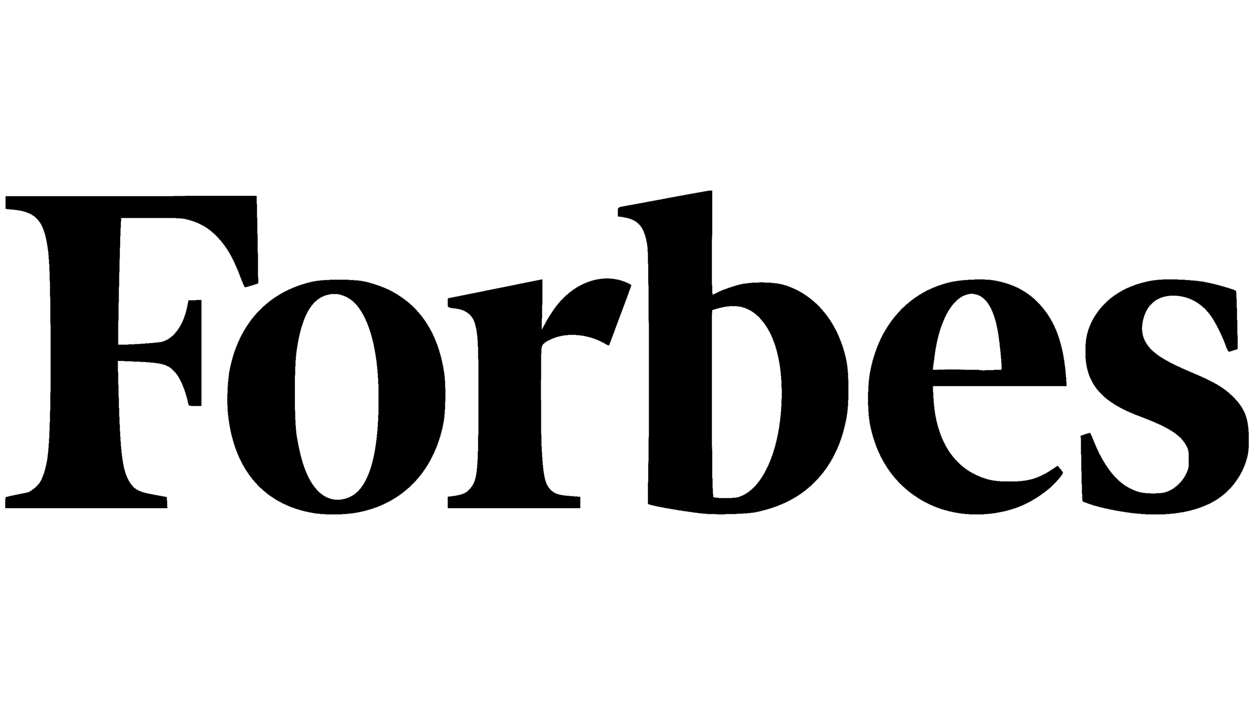 Forbes Logo - Black