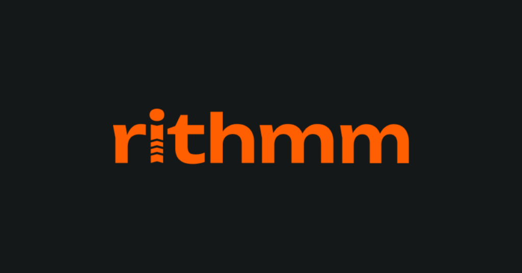 rithmm horizontal logo black