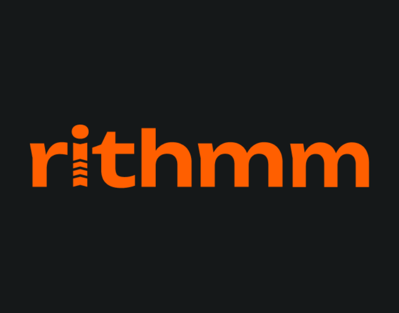 rithmm horizontal logo black