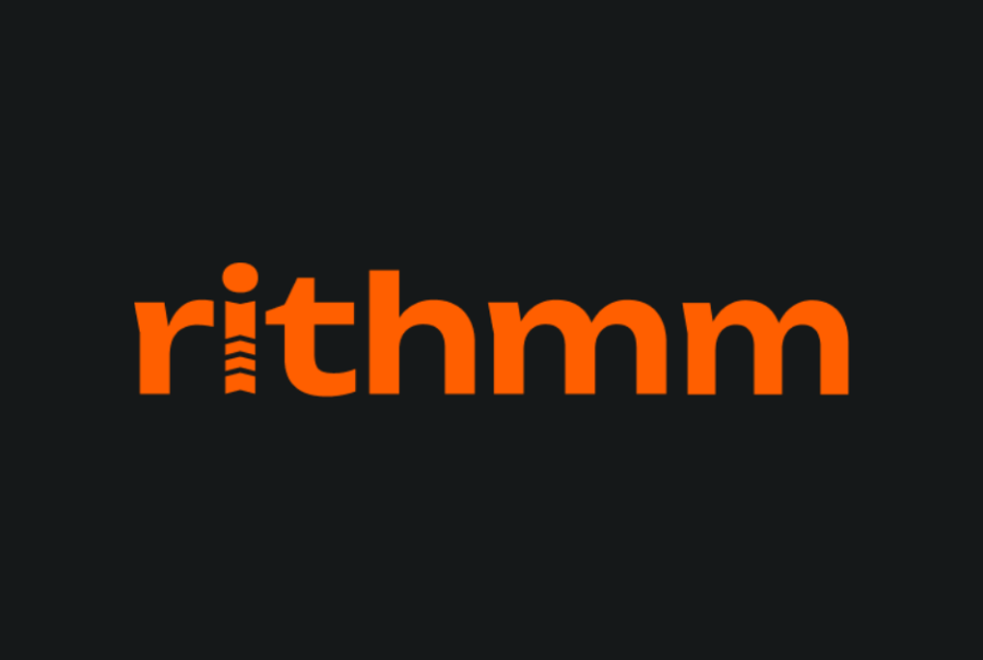 rithmm horizontal logo black
