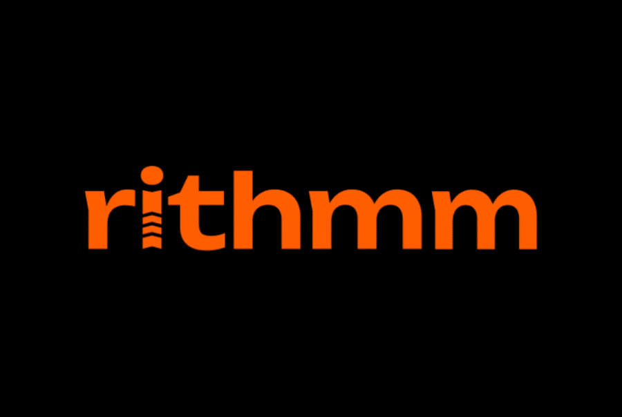Rithmm logo - featured image black