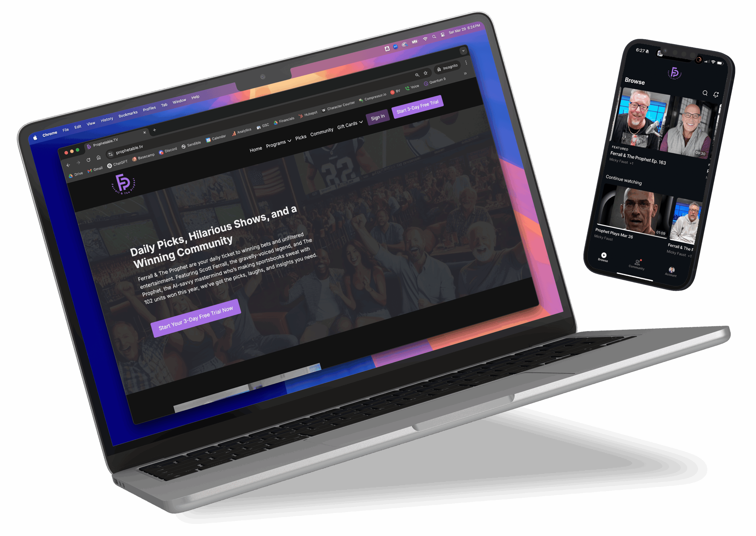 Prophetable TV and Scott Ferrall